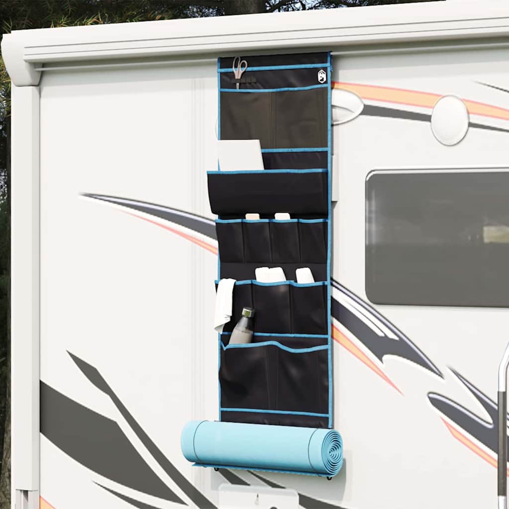 Opslagzak Met Opslag Zwart En Blauw 161 X 58,5 Cm Oxford